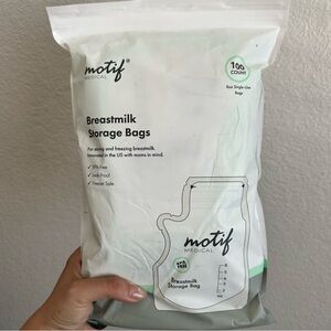 Motif Medical Breastmilk Storage Bags 100 count